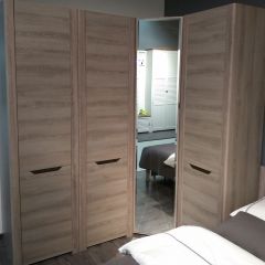 АФИНА А15 Шкаф для одежды Ясень Таормина в Дегтярске - degtyarsk.mebel24.online | фото 3