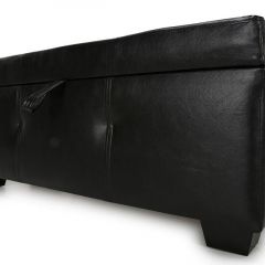 Банкетка-сундук Шерри College Black в Дегтярске - degtyarsk.mebel24.online | фото 4
