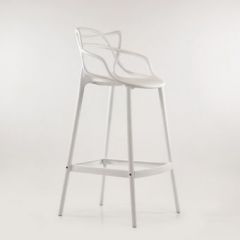 Барный стул Barneo N-235 Masters, белый, design Phillip Stark в Дегтярске - degtyarsk.mebel24.online | фото 5