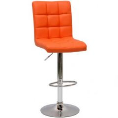 Барный стул Barneo N-48 Kruger оранжевый в Дегтярске - degtyarsk.mebel24.online | фото