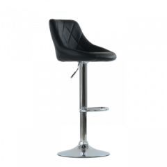 Барный стул Barneo N-83 Comfort (Комфорт) черный в Дегтярске - degtyarsk.mebel24.online | фото