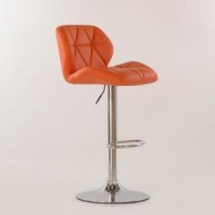 Барный стул Barneo N-85 Diamond оранжевый в Дегтярске - degtyarsk.mebel24.online | фото 2