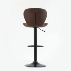 Барный стул Barneo N-86 Time / Black / VPU Brown Vintage коричневый винтаж PK970-18 в Дегтярске - degtyarsk.mebel24.online | фото 2