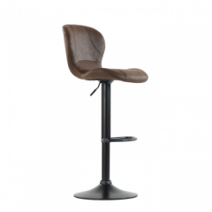 Барный стул Barneo N-86 Time / Black / VPU Brown Vintage коричневый винтаж PK970-18 в Дегтярске - degtyarsk.mebel24.online | фото