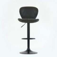 Барный стул Barneo N-86 Time / Black / VPU Dark Gray Vintage серый винтаж 970-11 в Дегтярске - degtyarsk.mebel24.online | фото 3