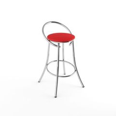 Барный стул Фуриант красный матовый-803м в Дегтярске - degtyarsk.mebel24.online | фото