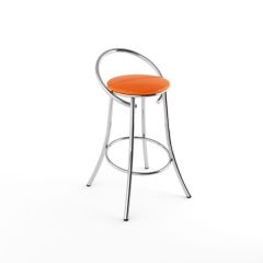 Барный стул Фуриант оранжевый-843 в Дегтярске - degtyarsk.mebel24.online | фото