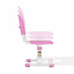 Комплект парта + стул трансформеры Cantare Pink в Дегтярске - degtyarsk.mebel24.online | фото 7