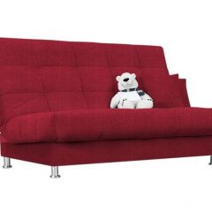 Диван Идальго Shaggy Red с подушками в Дегтярске - degtyarsk.mebel24.online | фото