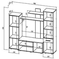 ИБИЦА Гостиная (ЯШС/ЯШТ) в Дегтярске - degtyarsk.mebel24.online | фото 2