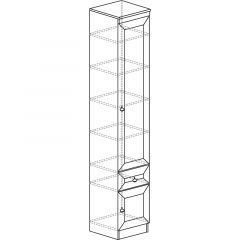 Гостиная Инна 1 Денвер светлый в Дегтярске - degtyarsk.mebel24.online | фото 4