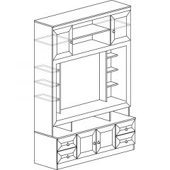 Гостиная Инна 3 Денвер светлый в Дегтярске - degtyarsk.mebel24.online | фото 7