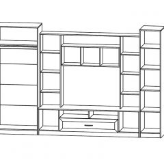 ПРАГА Гостиная (модульная) в Дегтярске - degtyarsk.mebel24.online | фото 2