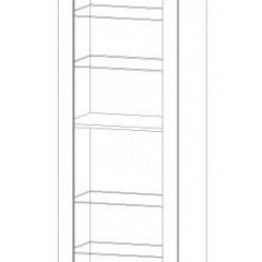 РИВЬЕРА Пенал универсальный в Дегтярске - degtyarsk.mebel24.online | фото 2