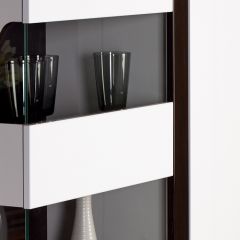 Гостиная Ронда 3 Белый глянец/венге в Дегтярске - degtyarsk.mebel24.online | фото 3