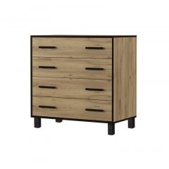 Комод 4 ящика "Лофт 8" в Дегтярске - degtyarsk.mebel24.online | фото 3
