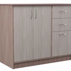 Комод АЛЛА (Ясень шимо светлый/темный) Эко в Дегтярске - degtyarsk.mebel24.online | фото