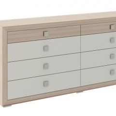 Комод большой Глэдис М27 (ЯШС/Белый) в Дегтярске - degtyarsk.mebel24.online | фото