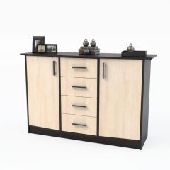 Комод К-2.1 (Венге/Дуб молочный) в Дегтярске - degtyarsk.mebel24.online | фото