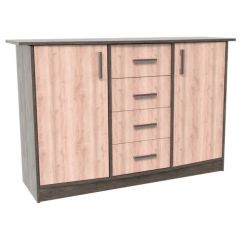 Комод К-2.1 (Ясень анкор/Дуб сакраменто) в Дегтярске - degtyarsk.mebel24.online | фото