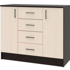 СОФИЯ Комод К1000 2Д (венге/дуб белфорт) в Дегтярске - degtyarsk.mebel24.online | фото