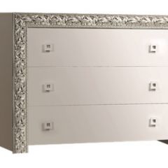 Комод Тиффани Premium слоновая кость/серебро (ТФКМ-1(П) в Дегтярске - degtyarsk.mebel24.online | фото