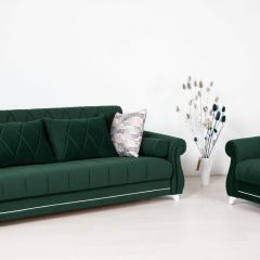 Комплект Роуз ТД 411 диван-кровать + кресло + комплект подушек в Дегтярске - degtyarsk.mebel24.online | фото 1