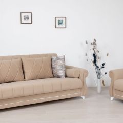 Комплект Роуз ТД 412 диван-кровать + кресло + комплект подушек в Дегтярске - degtyarsk.mebel24.online | фото