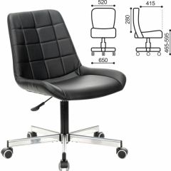 Кресло BRABIX "Deco MG-316" (черное) 532080 в Дегтярске - degtyarsk.mebel24.online | фото 2