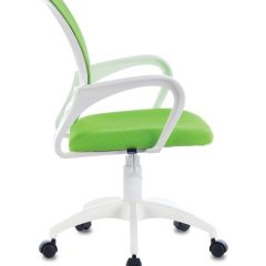 Кресло BRABIX "Fly MG-396W", пластик белый, сетка, салатовое, 532403 в Дегтярске - degtyarsk.mebel24.online | фото 2
