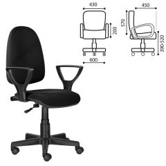 Кресло BRABIX "Prestige Ergo MG-311" (ткань, черное) 531872 в Дегтярске - degtyarsk.mebel24.online | фото 2