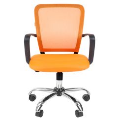 Кресло для оператора CHAIRMAN 698 хром (ткань TW 16/сетка TW 66) в Дегтярске - degtyarsk.mebel24.online | фото 2