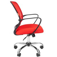 Кресло для оператора CHAIRMAN 698 хром (ткань TW 19/сетка TW 69) в Дегтярске - degtyarsk.mebel24.online | фото 3