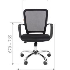 Кресло для оператора CHAIRMAN 698 хром (ткань TW 19/сетка TW 69) в Дегтярске - degtyarsk.mebel24.online | фото 6