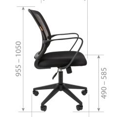 Кресло для оператора CHAIRMAN 698 (ткань TW 19/сетка TW 69) в Дегтярске - degtyarsk.mebel24.online | фото 4