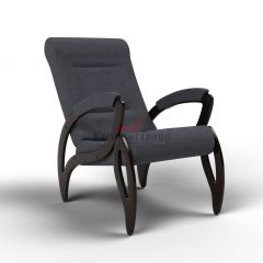 Кресло для отдыха Зельден 20-Т-ГР (тканьвенге) ГРАФИТ в Дегтярске - degtyarsk.mebel24.online | фото