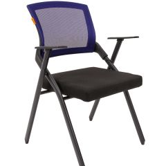 Кресло для посетителей CHAIRMAN NEXX (ткань стандарт черный/сетка DW-61) в Дегтярске - degtyarsk.mebel24.online | фото