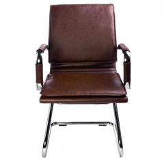 Кресло для посетителя Бюрократ CH-993-Low-V/Brown коричневый в Дегтярске - degtyarsk.mebel24.online | фото 4