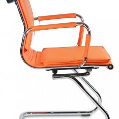Кресло для посетителя Бюрократ CH-993-Low-V/orange оранжевый в Дегтярске - degtyarsk.mebel24.online | фото 2