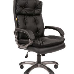 Кресло для руководителя  CHAIRMAN 442 (экокожа черная) в Дегтярске - degtyarsk.mebel24.online | фото 2