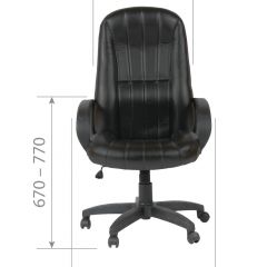 Кресло для руководителя  CHAIRMAN 685 (экокожа черный) в Дегтярске - degtyarsk.mebel24.online | фото 5