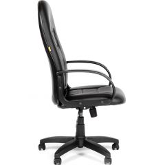 Кресло для руководителя  CHAIRMAN 727 Terra (экокожа черная) в Дегтярске - degtyarsk.mebel24.online | фото 3