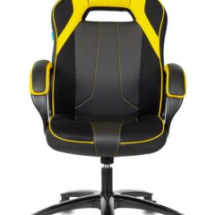 Кресло игровое Бюрократ VIKING 2 AERO YELLOW черный/желтый в Дегтярске - degtyarsk.mebel24.online | фото 2