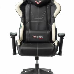 Кресло игровое Бюрократ VIKING 5 AERO WHITE черный/белый в Дегтярске - degtyarsk.mebel24.online | фото 3