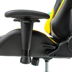 Кресло игровое Бюрократ VIKING 5 AERO YELLOW черный/желтый в Дегтярске - degtyarsk.mebel24.online | фото 5