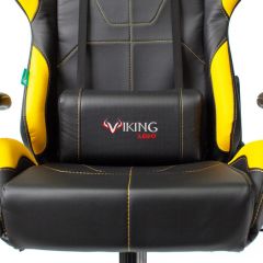 Кресло игровое Бюрократ VIKING 5 AERO YELLOW черный/желтый в Дегтярске - degtyarsk.mebel24.online | фото 7