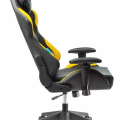 Кресло игровое Бюрократ VIKING 5 AERO YELLOW черный/желтый в Дегтярске - degtyarsk.mebel24.online | фото 2