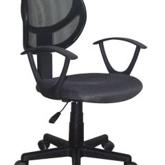 Кресло компактное BRABIX "Flip MG-305", ткань TW, серое/черное, 531951 в Дегтярске - degtyarsk.mebel24.online | фото