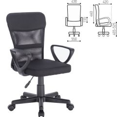Кресло КОМПАКТНОЕ BRABIX "Jet MG-315" (черное) 531839 в Дегтярске - degtyarsk.mebel24.online | фото 2