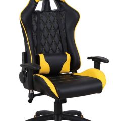 Кресло компьютерное BRABIX "GT Master GM-110" (черное/желтое) 531927 в Дегтярске - degtyarsk.mebel24.online | фото